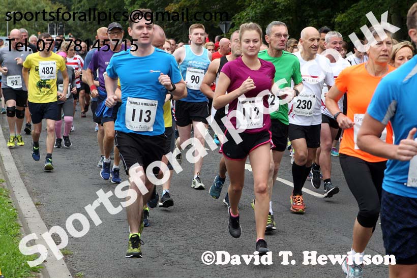 Tynedale Jelly Tea 10 Mile Road Race, Ovingham, Northumberland. Photo: David T. Hewitson/Sports for All Pics